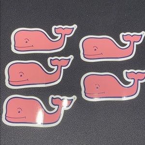 Vineyard vine whale stickers